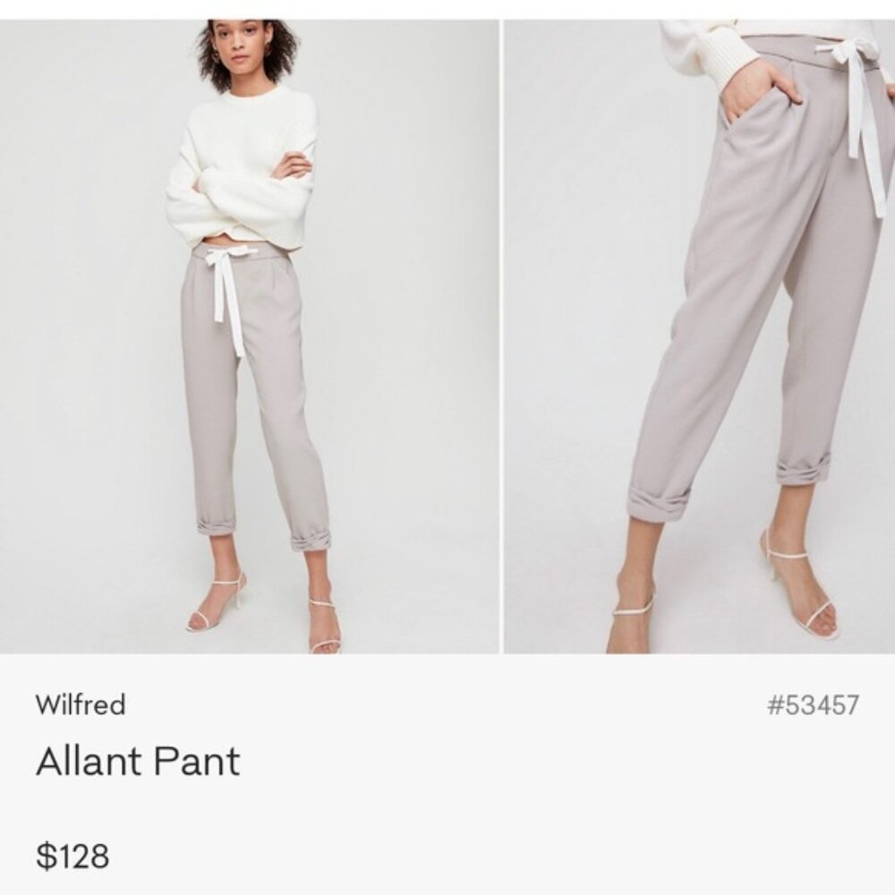 Aritzia Wilfred Allant Pant